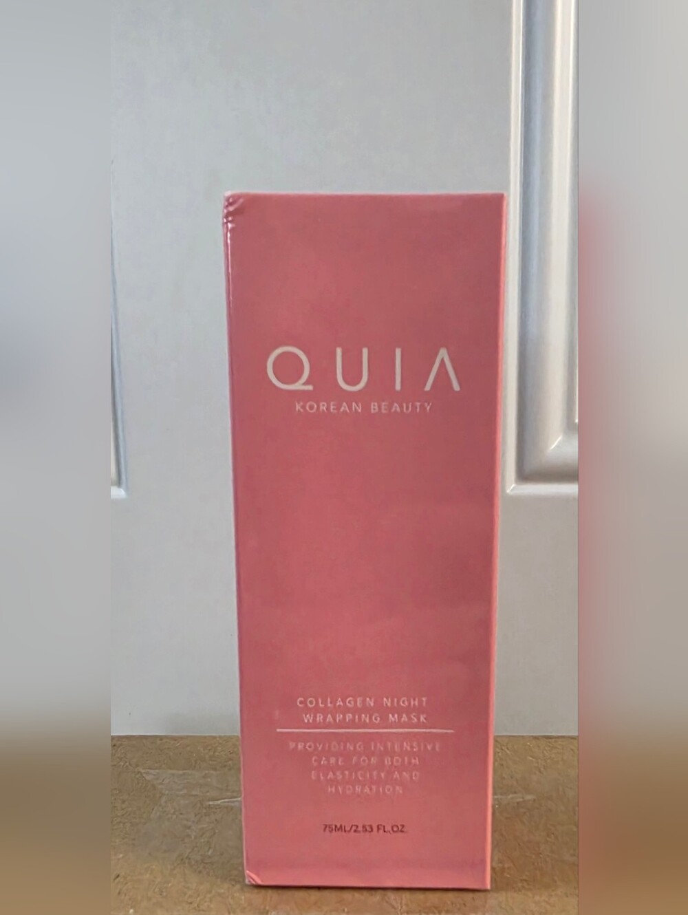 QUIA Collagen Night Wrapping Mask — Soft Pink Tubes